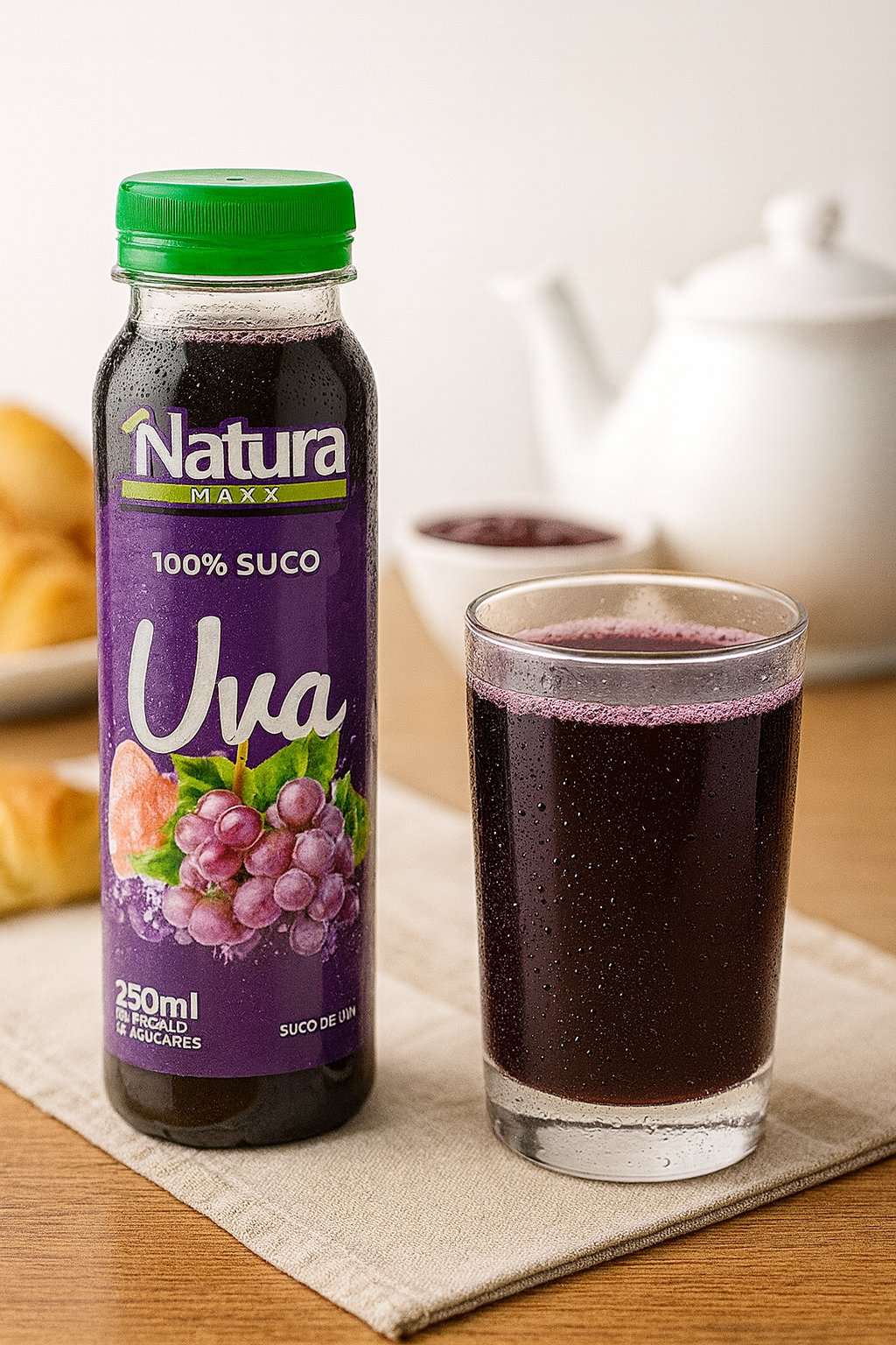 Suco de Uva Natural Natura Maxx 250ml Se ...