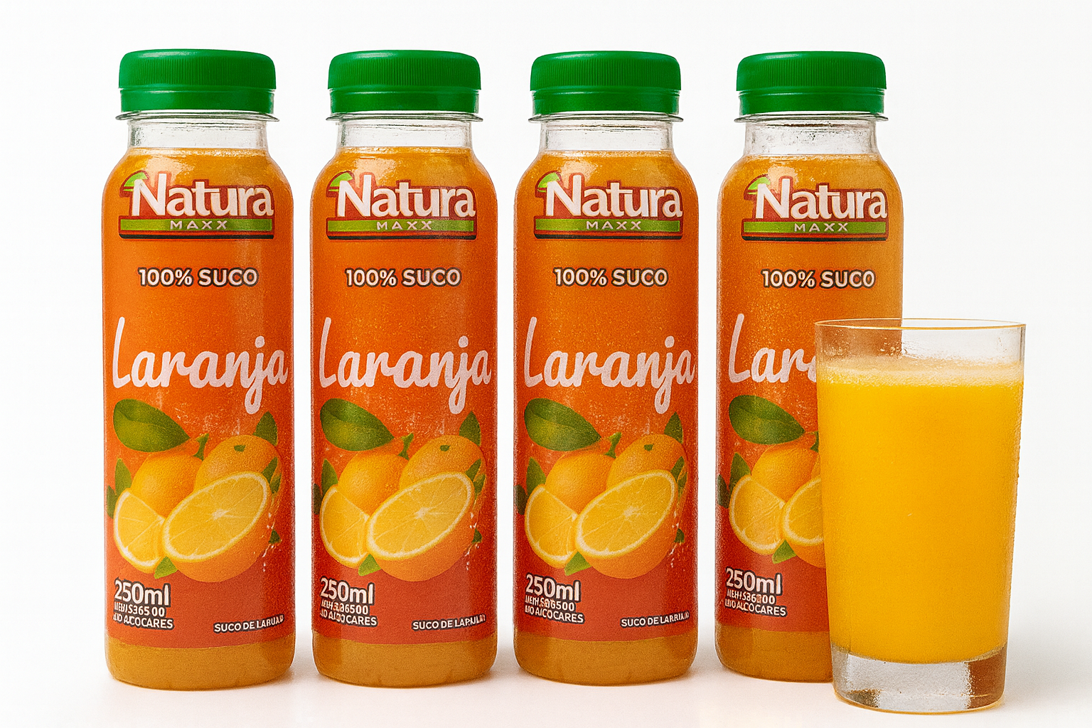 Suco de Laranja 100% Natural Sem Açúcar  ...