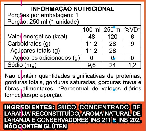 Kit 10 Unidades Natura Maxx Suco de Lara ...
