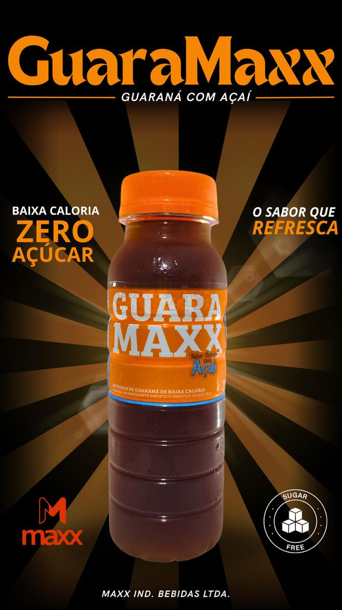  Guaraná com Açaí Guara Maxx Zero 250ml 