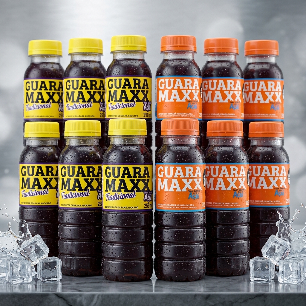 Kit 12 Guaraná com Açaí Guara Maxx Misto ...
